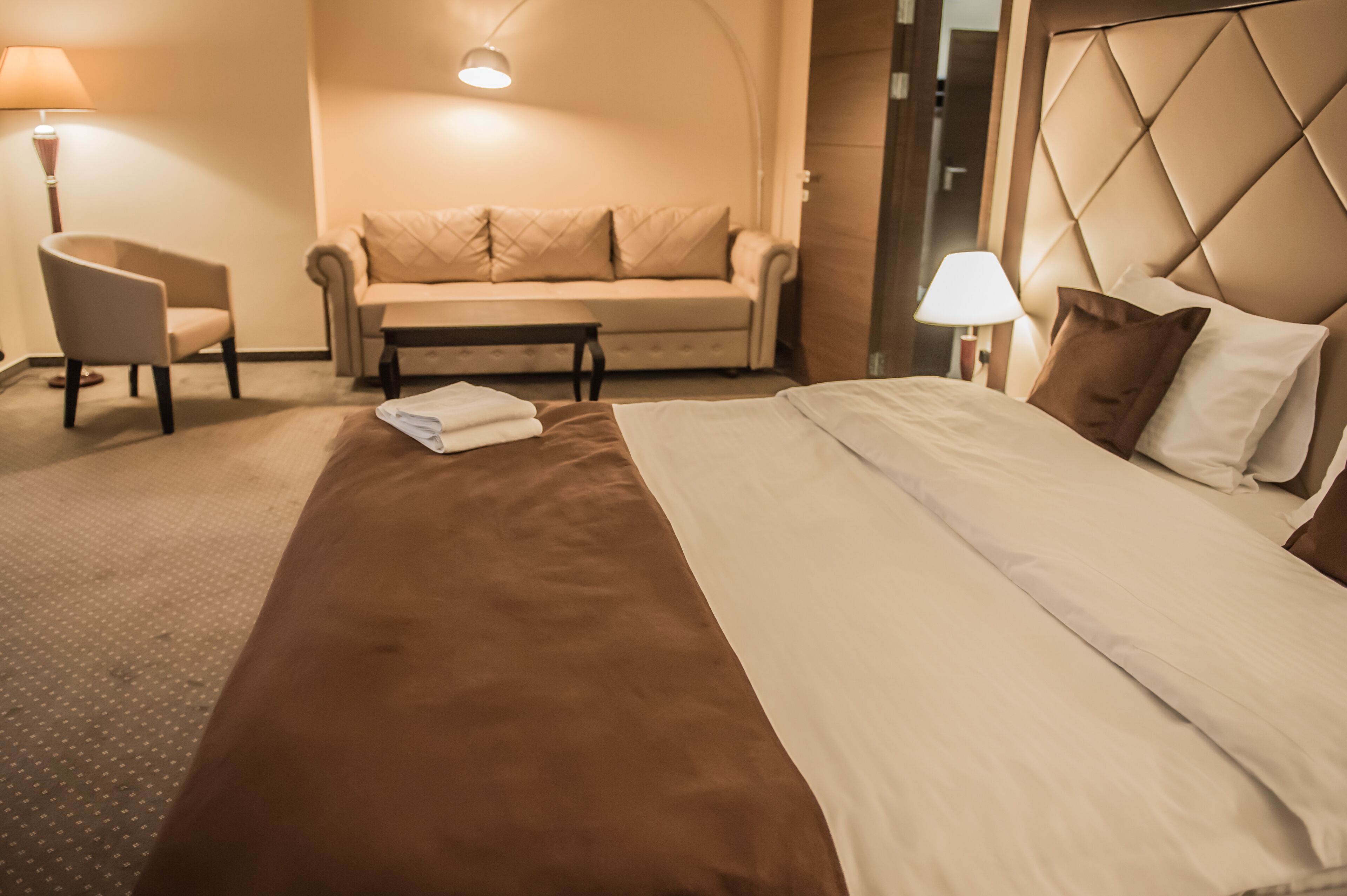 family suite, 2 bedrooms | living room | flat-screen tv