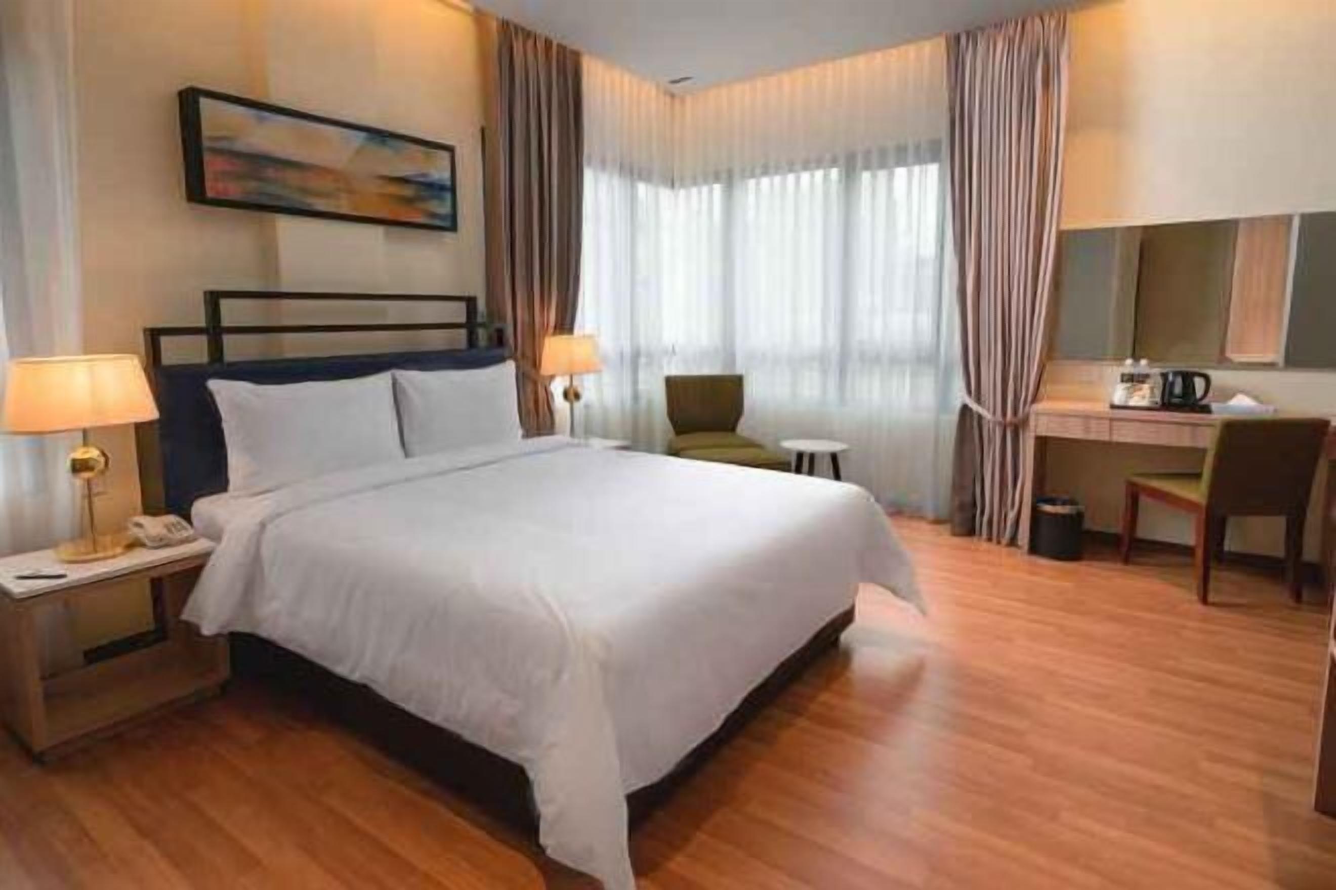 In-room safe, blackout curtains, soundproofing, iron/ironing board