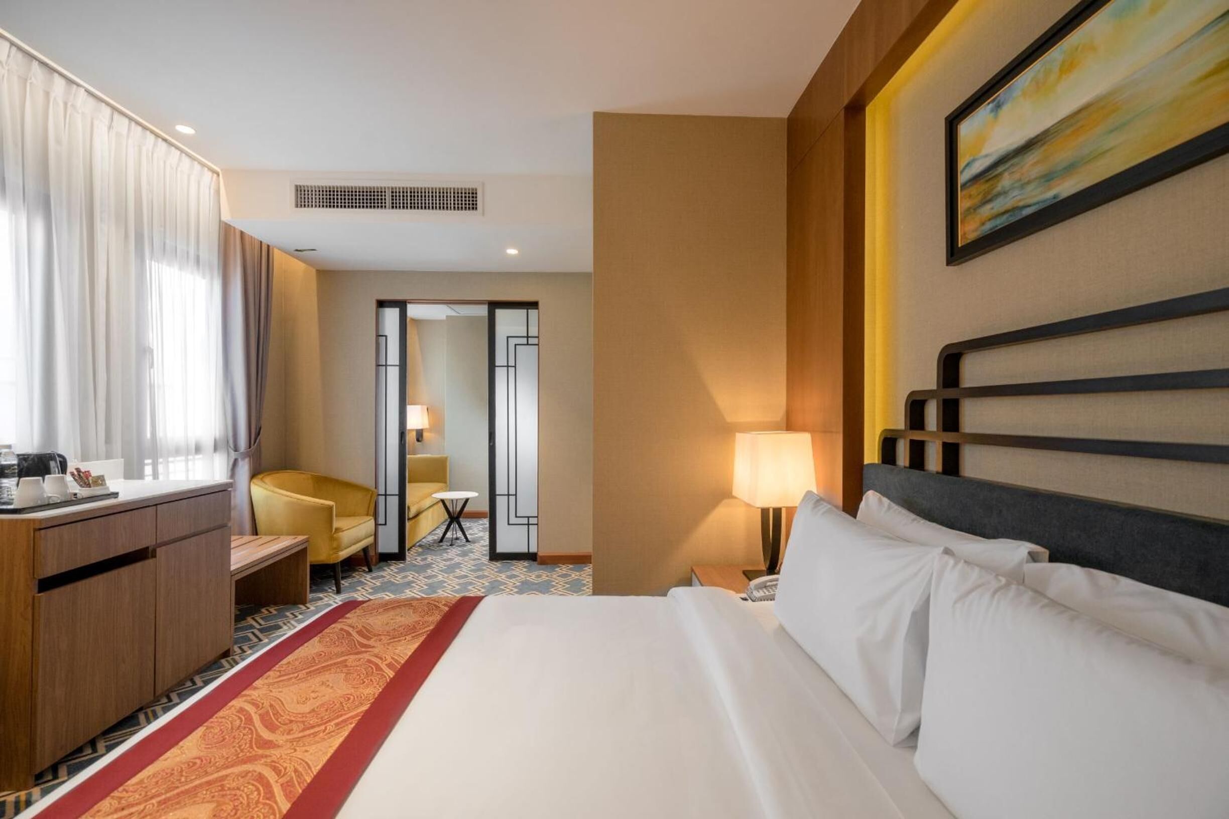 in-room safe, blackout curtains, soundproofing, iron/ironing board