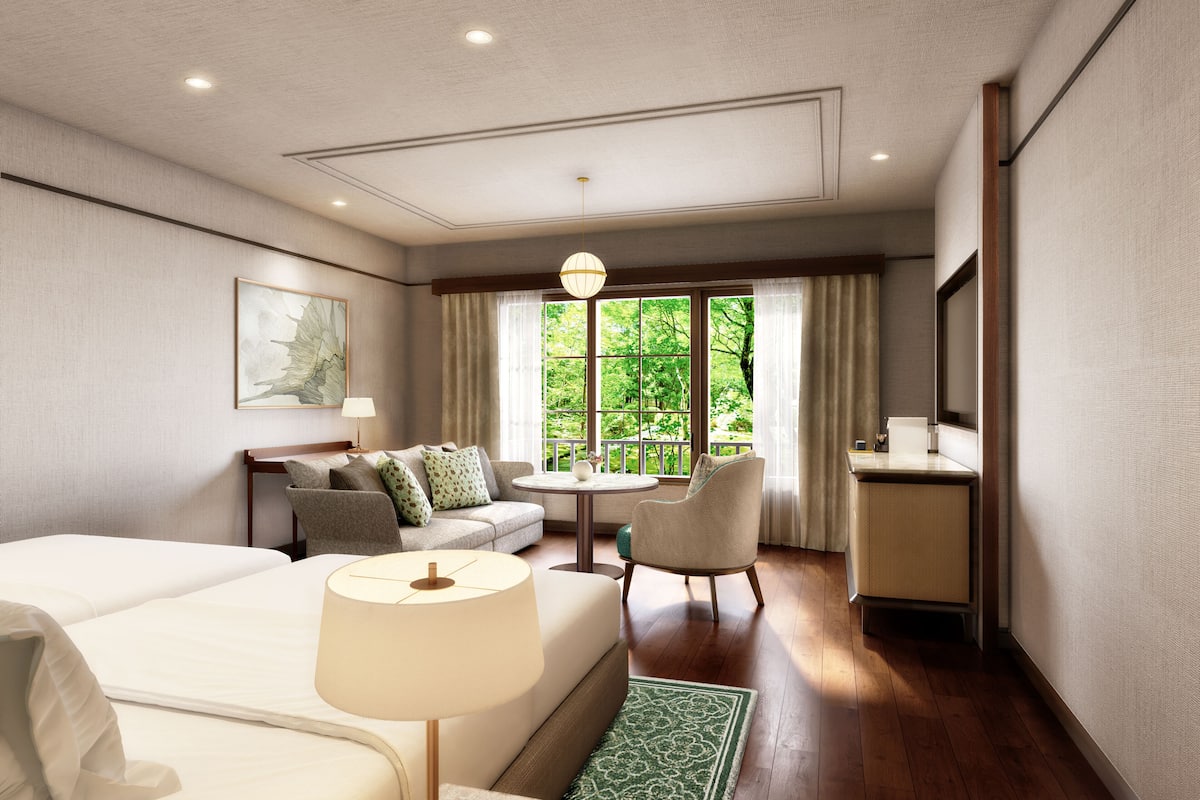Standard Twin Room | 1 bedroom, down comforters, minibar, iron/ironing board