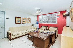 Sala de estar en el lobby