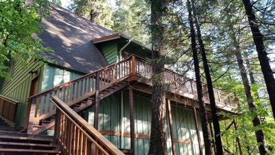 Serene Sierra Cabin in the Big Trees Forest- Dog Woods Cabin