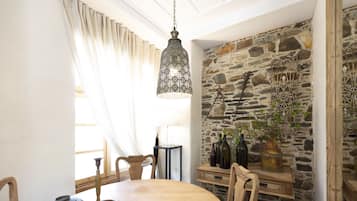 Vila tradicional | Opções para refeição no quarto