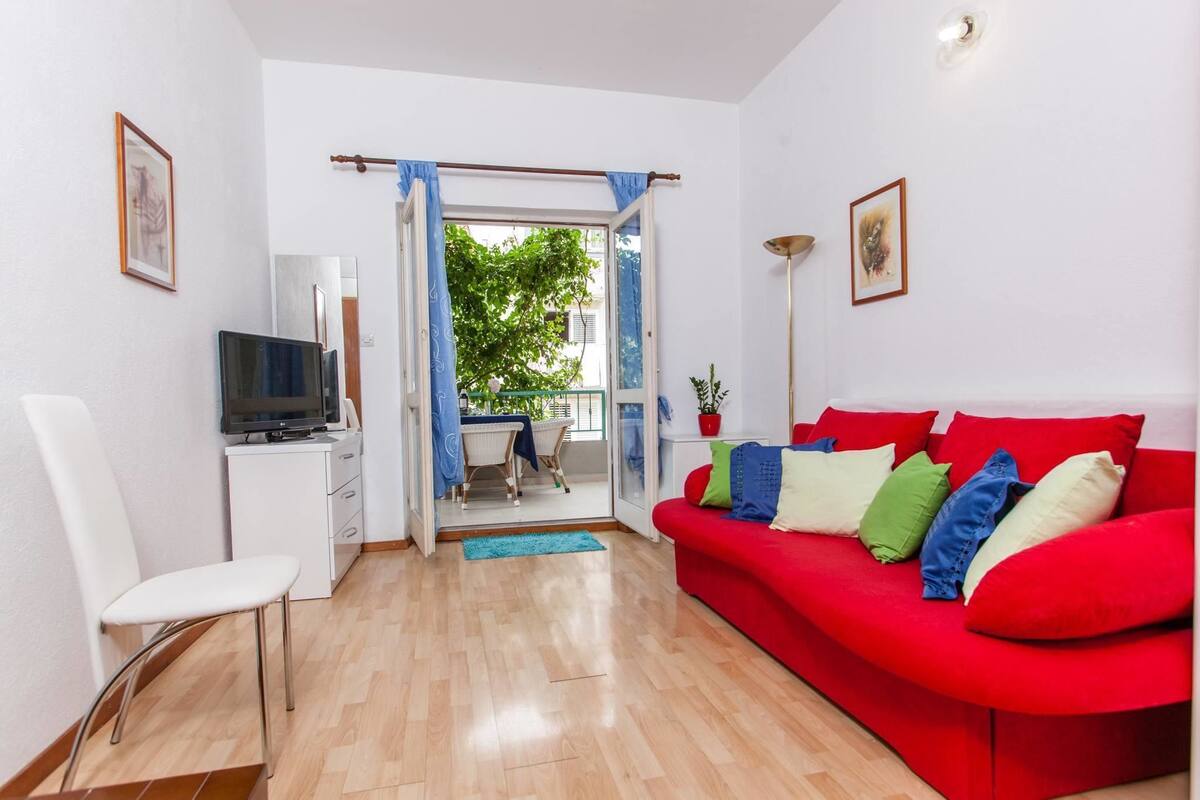 Apartment, 1 Double Bed with Sofa bed | Living room