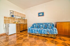 Apartment, 1 Doppelbett und Schlafsofa | Wohnzimmer | Fernseher