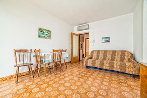 Apartment, 1 Double Bed with Sofa bed | Living room | TV - Apartments Lukin (Crikvenica)