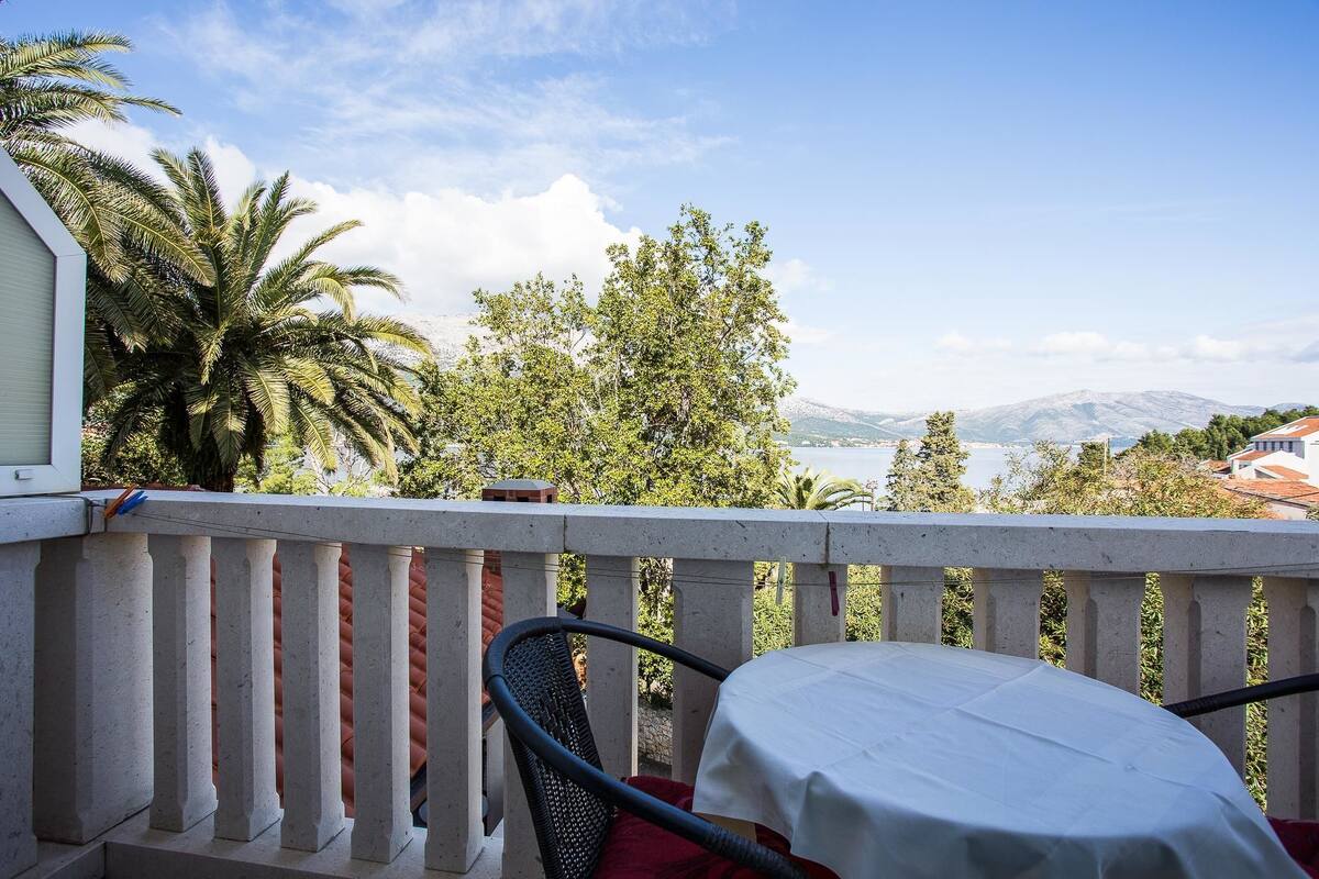Apartment, 1 Double Bed | Balcony