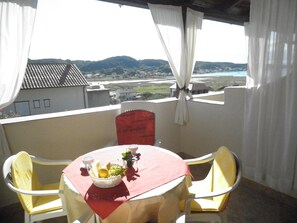 Lägenhet - 1 dubbelsäng med bäddsoffa | Balkong