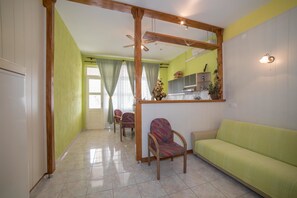 Apartment, 1 Double Bed with Sofa bed | Living room | TV - Apartments Gordana (Rab)