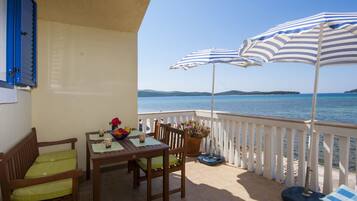 公寓, 1 张双人床和 1 张沙发床 | 阳台