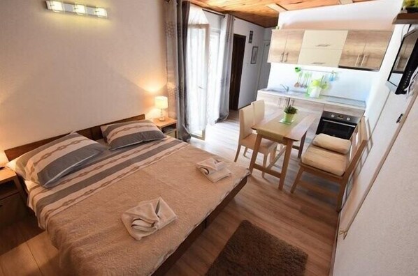 Apartment, Mehrere Betten
