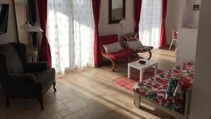 Apartment, 1 Double Bed with Sofa bed | Living room | TV - Villa Betiga (Vodnjan)