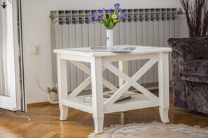 Apartment, 1 Doppelbett und Schlafsofa | Wohnzimmer | Fernseher