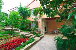 公寓, 2 张双人床 | 庭院景观