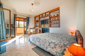 อพาร์ทเมนท์, เตียงใหญ่ 1 เตียง | เปล/เตียงเด็กอ่อน (ฟรี), Wi-Fi ฟรี, ผ้าปูที่นอน