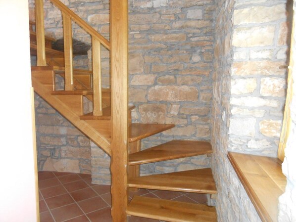 Departamento, varias camas | Cocina privada | Parrilla de estufa 