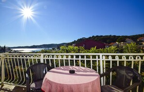 Apartment, 2 Doppelbetten | Balkon
