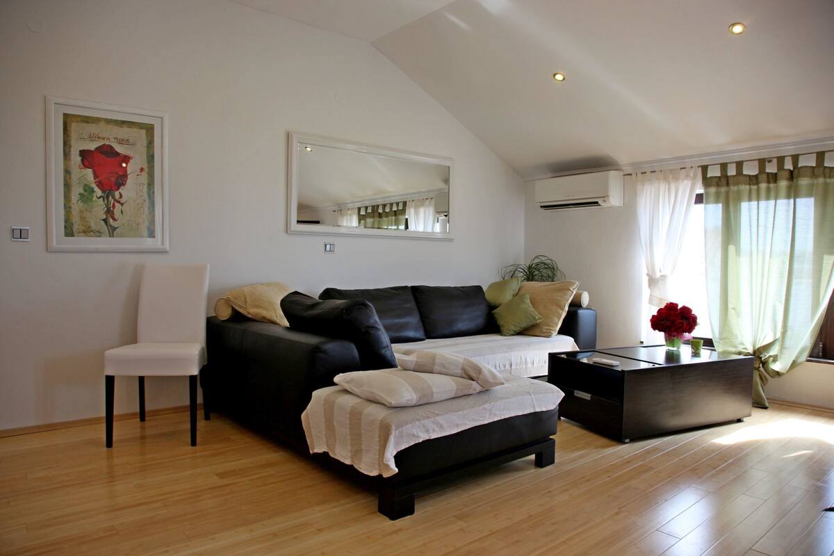Apartment, 1 Double Bed with Sofa bed | Living room