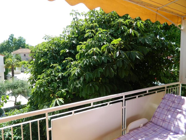 Apartment, Mehrere Betten | Balkon