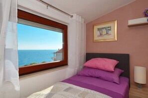 Apartment, Multiple Beds | Beach/ocean view - Apartments Vlah / Two Bedrooms A2 (Rogoznica)