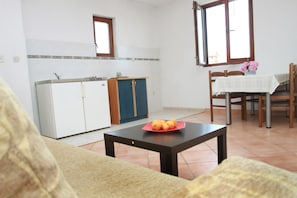 Apartment, 1 Double Bed with Sofa bed | Living room | TV