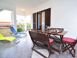 Apartment, Mehrere Betten | Balkon