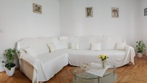Appartement, 2 tweepersoonsbedden | Woonkamer