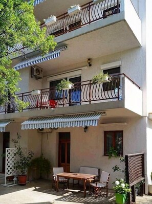 Apartment, 1 Doppelbett und Schlafsofa | Außenbereich