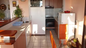 Apartment, 1 Double Bed with Sofa bed | Private kitchen | Stovetop, dishwasher, cookware/dishes/utensils - Apartments Grof (Crikvenica)