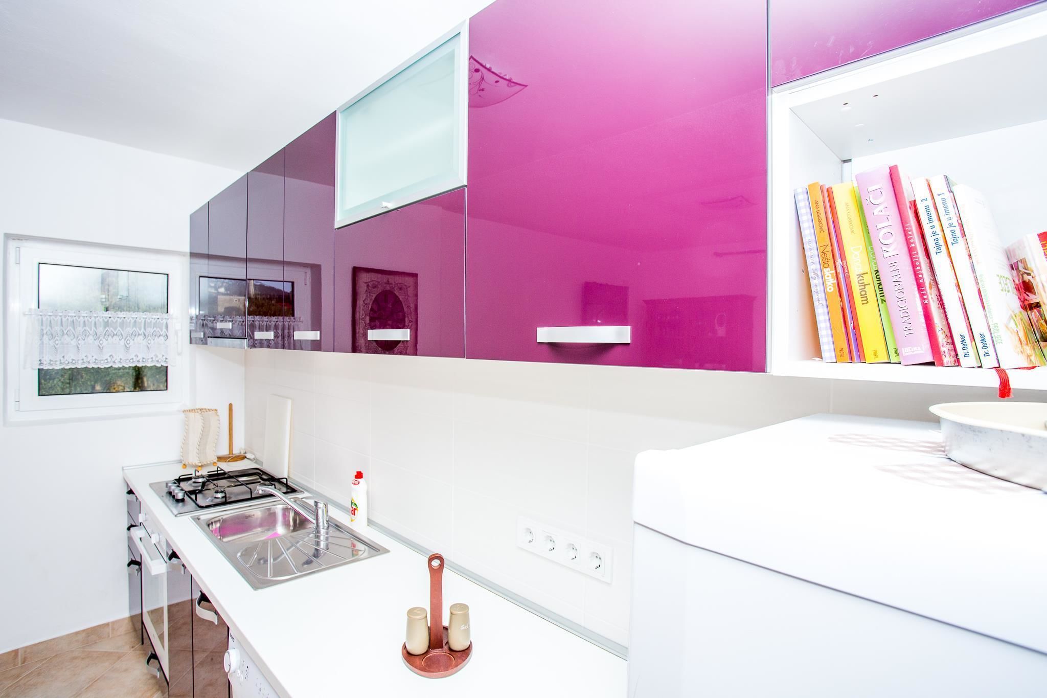 Apartment, Multiple Beds | Private kitchen | Stovetop, dishwasher, cookware/dishes/utensils