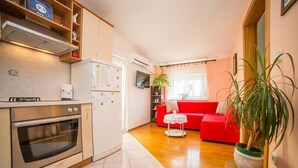Apartment, 1 Double Bed with Sofa bed | Living room - Apartments Duje Split / One Bedroom A1 (Split)