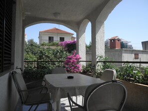 Terrace/patio - Apartments Romanić Brodarica / Two Bedroom A1 (Sibenik)