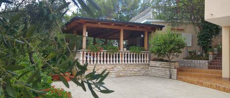 Apartment, 1 Doppelbett und Schlafsofa | Außenbereich