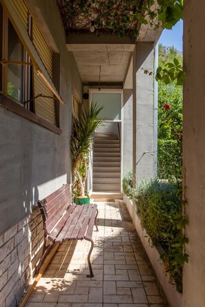 아파트, 더블침대 1개 | 발코니