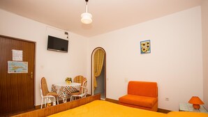 Căn hộ, 1 giường đôi và sofa giường