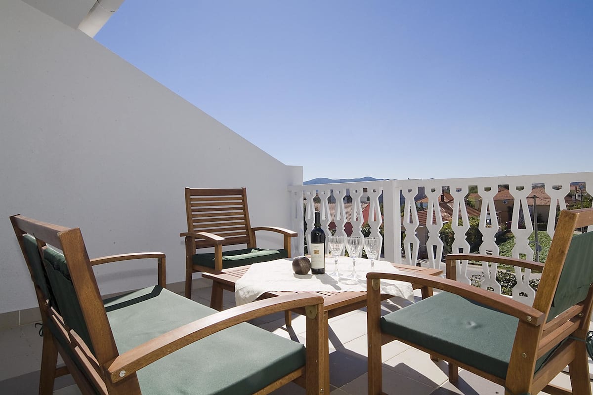 Apartment, 1 Double Bed | Balcony