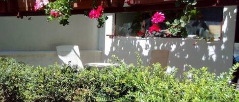 公寓, 1 张双人床 | 庭院