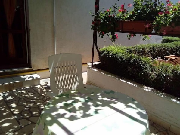 Apartment, 1 Double Bed | Terrace/patio
