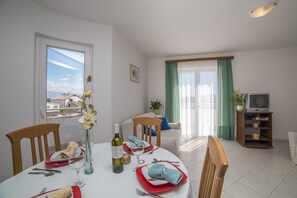 아파트, 더블침대 1개 및 소파베드 | 전용 주방 | 쿡탑