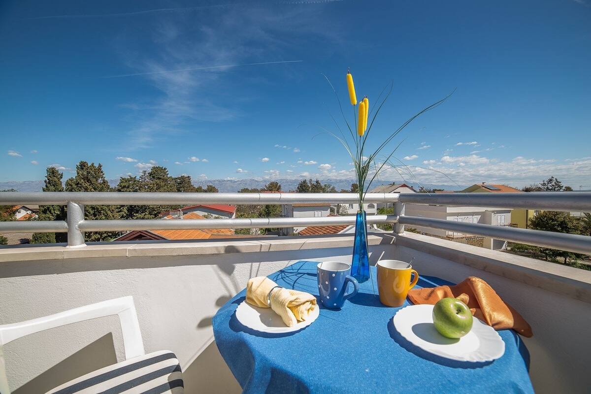 Apartment, 1 Doppelbett und Schlafsofa | Balkon