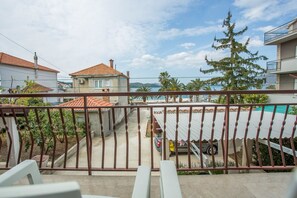 Apartment, 2 Doppelbetten | Balkon