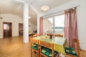 Apartment, Multiple Beds | Private kitchen | Stovetop, coffee/tea maker, cookware/dishes/utensils - Apartments Kordić (Rab)