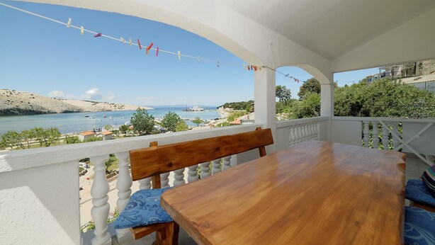 Balcony - Apartments Marijana Lopar (Lopar)