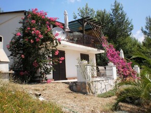 Façade de l’hébergement