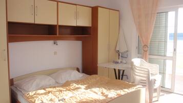 Apartment, 1 Doppelbett und Schlafsofa | Babybetten, kostenloses WLAN, Bettwäsche