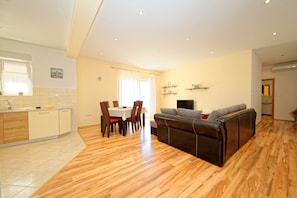 Apartment, 2 Double Beds | Living room | TV - Apartments Marica 3130 (Rab)