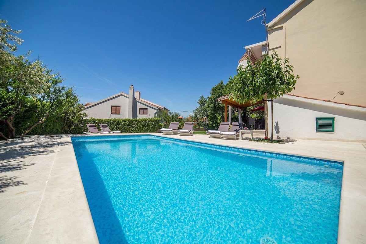 Apartment, 1 Doppelbett und Schlafsofa | Pool