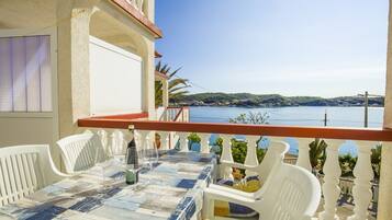 Apartment, 2 Doppelbetten | Balkon