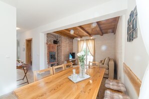 Villa, Multiple Beds | Private kitchen