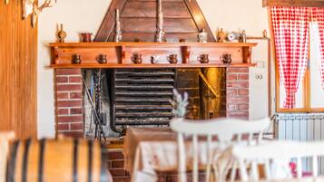 Villa, Multiple Beds | Fireplace